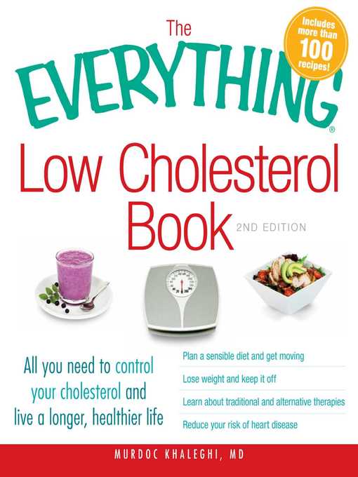 Title details for The Everything Low Cholesterol Book by Murdoc Khaleghi - Wait list